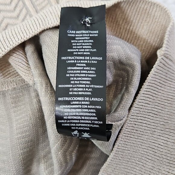 Buffalo David Bitton Men's Button-Up Sweater Men's L Jute Brown Textured NWT - Picture 9 of 14